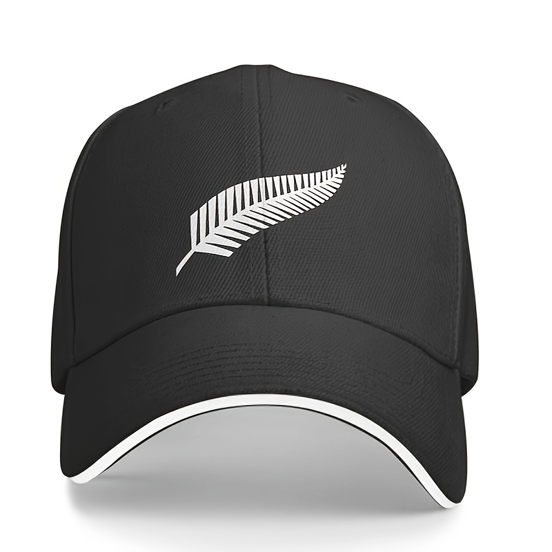 

Casquette de baseball légère en fougère maorie néo-zélandaise pour hommes - Chapeau de sport décontracté 100 % polyester avec tissu non extensible, professionnel