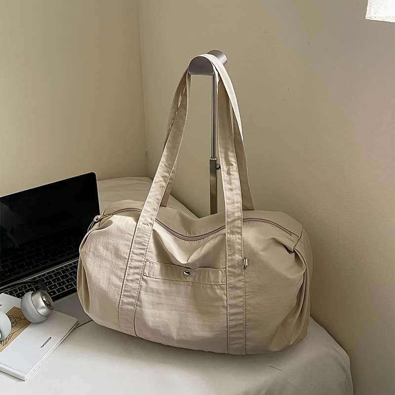 TEMU Women's Large Capacity Bag Suitable For Travel & Fitness - Zippered Tote With Spacious Interior,, Options (for Yoga, Clothes,)