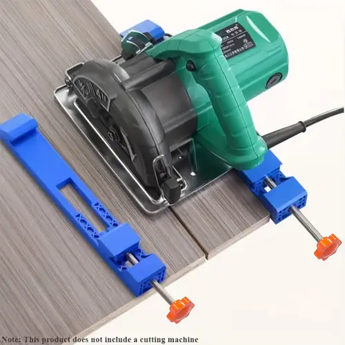 precision electric circular saw guide adjustable woodworking clamp for precise cuts milling no battery needed