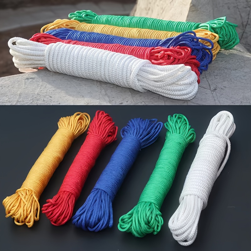 Outdoor camping tent hanging rope windproof clothes drying rope decorative  rope