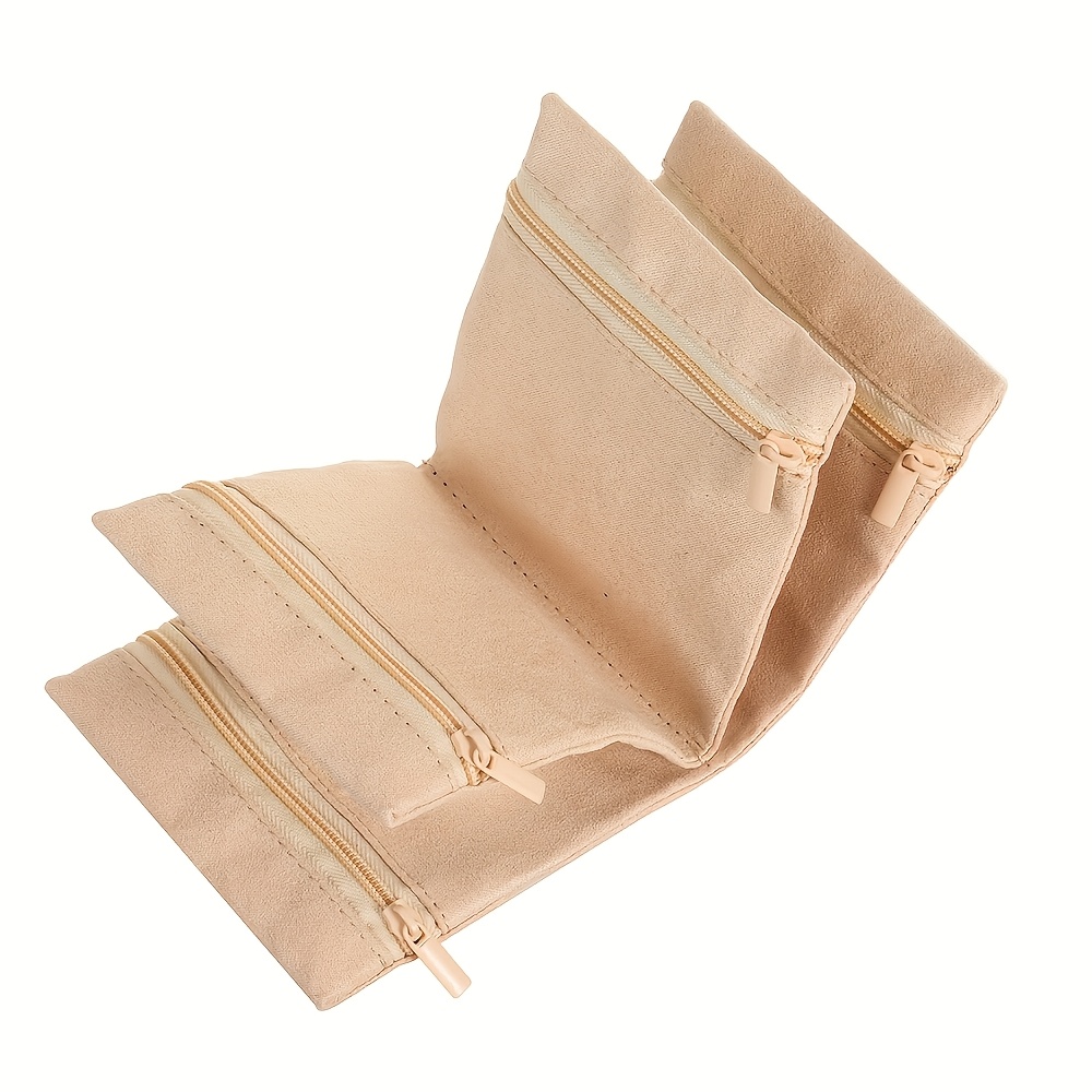 Foldable Jewelry Display Bag with Zipper