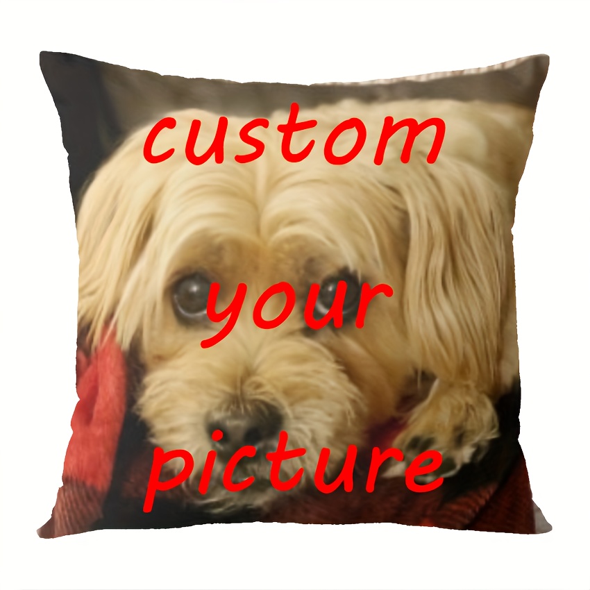 

Custom 18x18 Inch Short Plush Throw Pillow Cover - Vintage Style, Dogs Are Our Loyal Companions Design, Zip Closure, Hand Wash Only - Perfect For Home & Living Room Decor (pillow Not Included)