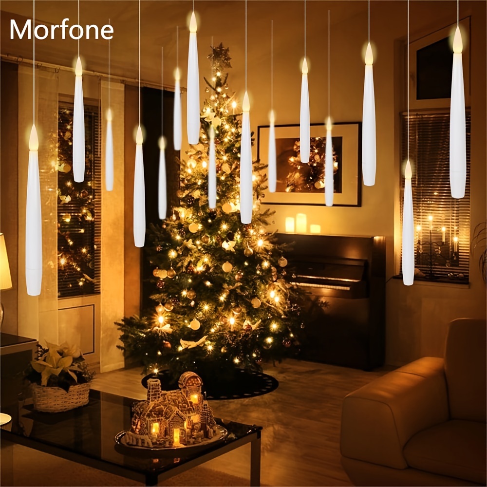 

Morfone Simulated Electronic , Christmas Holiday Decoration Lamp Birthday Party Decoration Ornaments