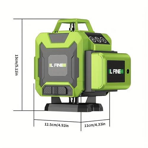 16 line green laser precision multifunctional for use in luxurious plastic box convenient and portable