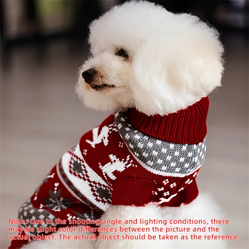 TEMU Sweater Bear Corgi Fleece Sweater