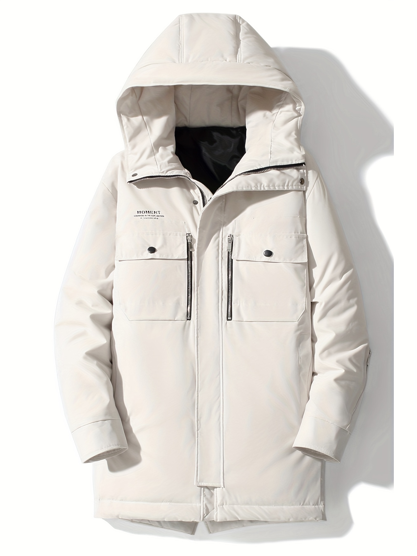 Men's Youth Thickened Hooded Down Jacket