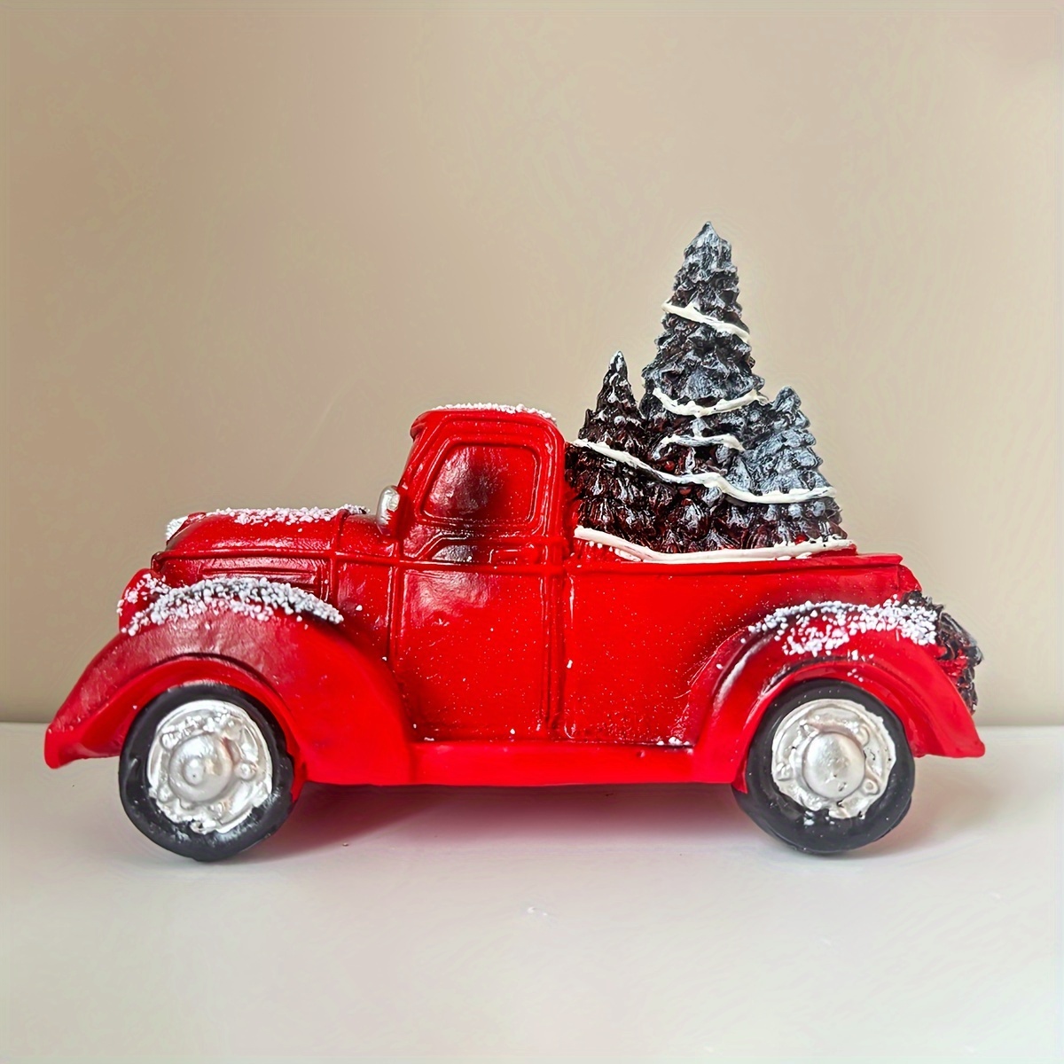 Cart Resin Ornament - Decor, Ideal Holiday Gift For , Christmas Decor, Christmas Tree, Desktop Decor
