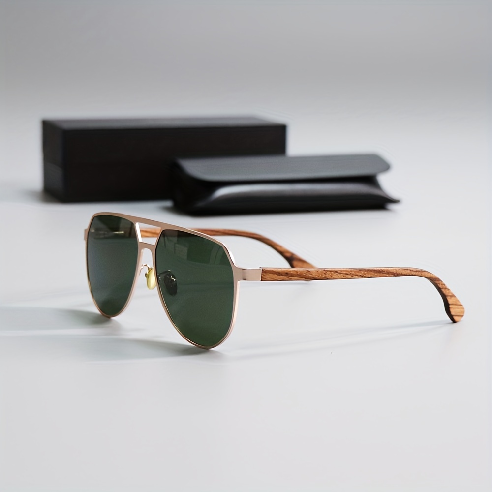 Premium Elegant Retro Customized Sunglasses Personalized Bamboo