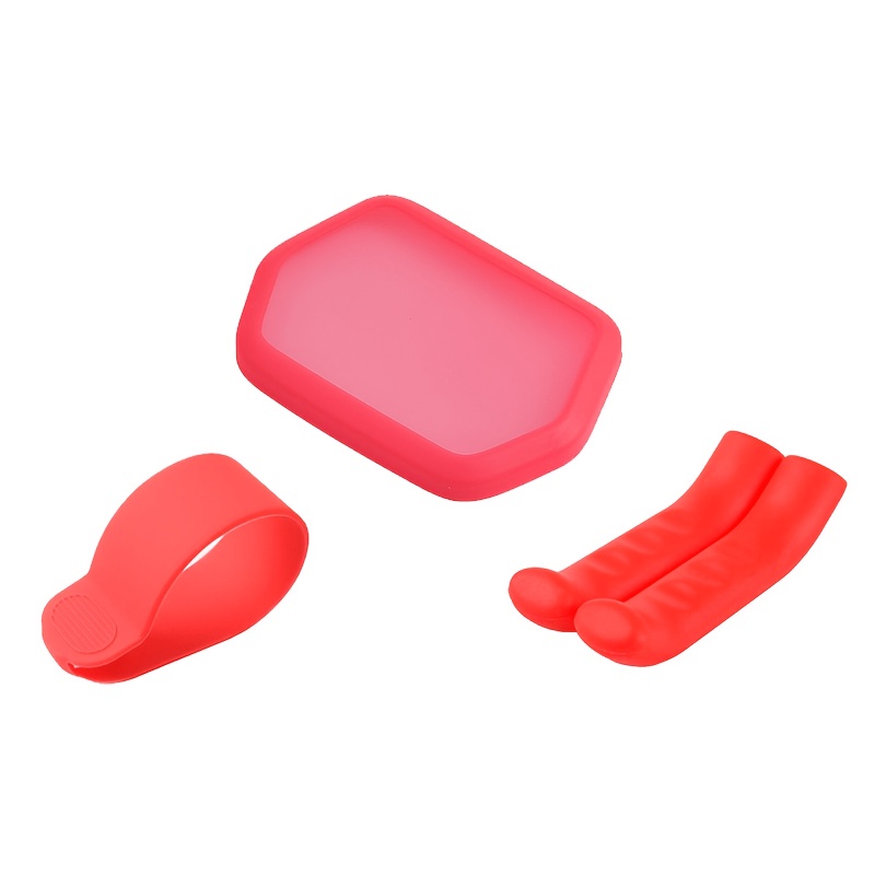 3pcss Zt3 Scooter Additions, Center Console Dashboard Cover, Trigger Protector, Brake Lever Cover, 3pcs Set, Without Battery