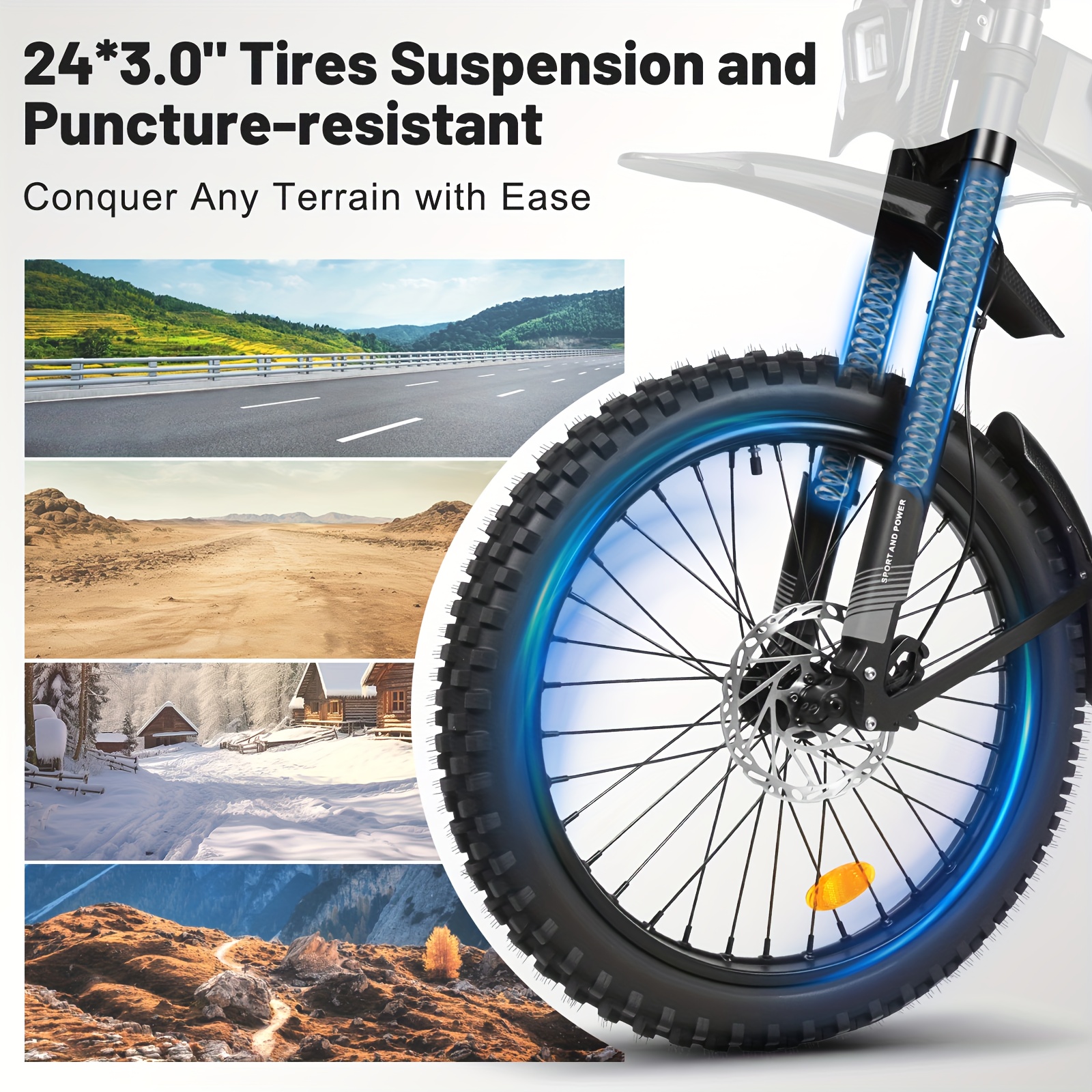 electric bike electric dirt bike electric bike for adults 19mph 80 mile range commuter e bike with 48v 30ah removable battery   sturdy build adult   ebike Product details 2