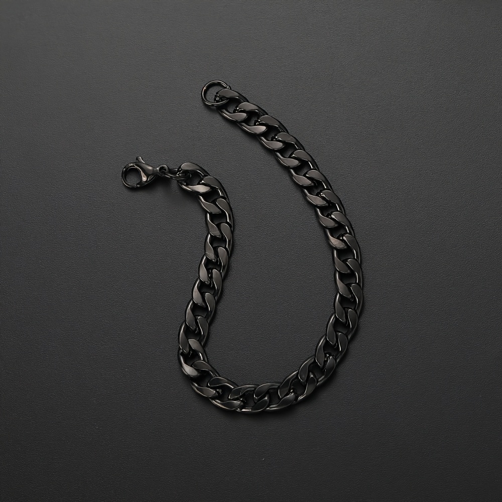 Unisex Black Binding Ankle Chain, Daily Wear Accessory