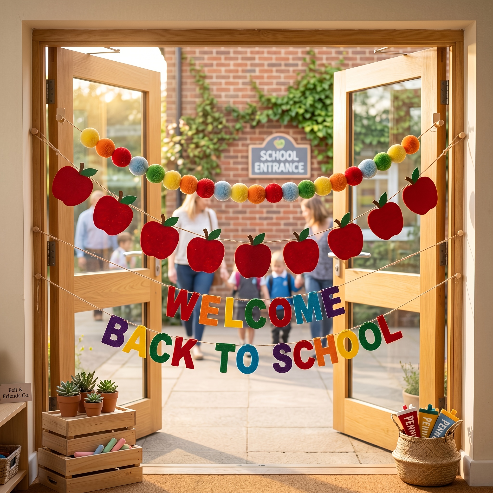 6 Ballons Foil Back To School - Décoration Rentrée Scolaire Fête Et Photographie