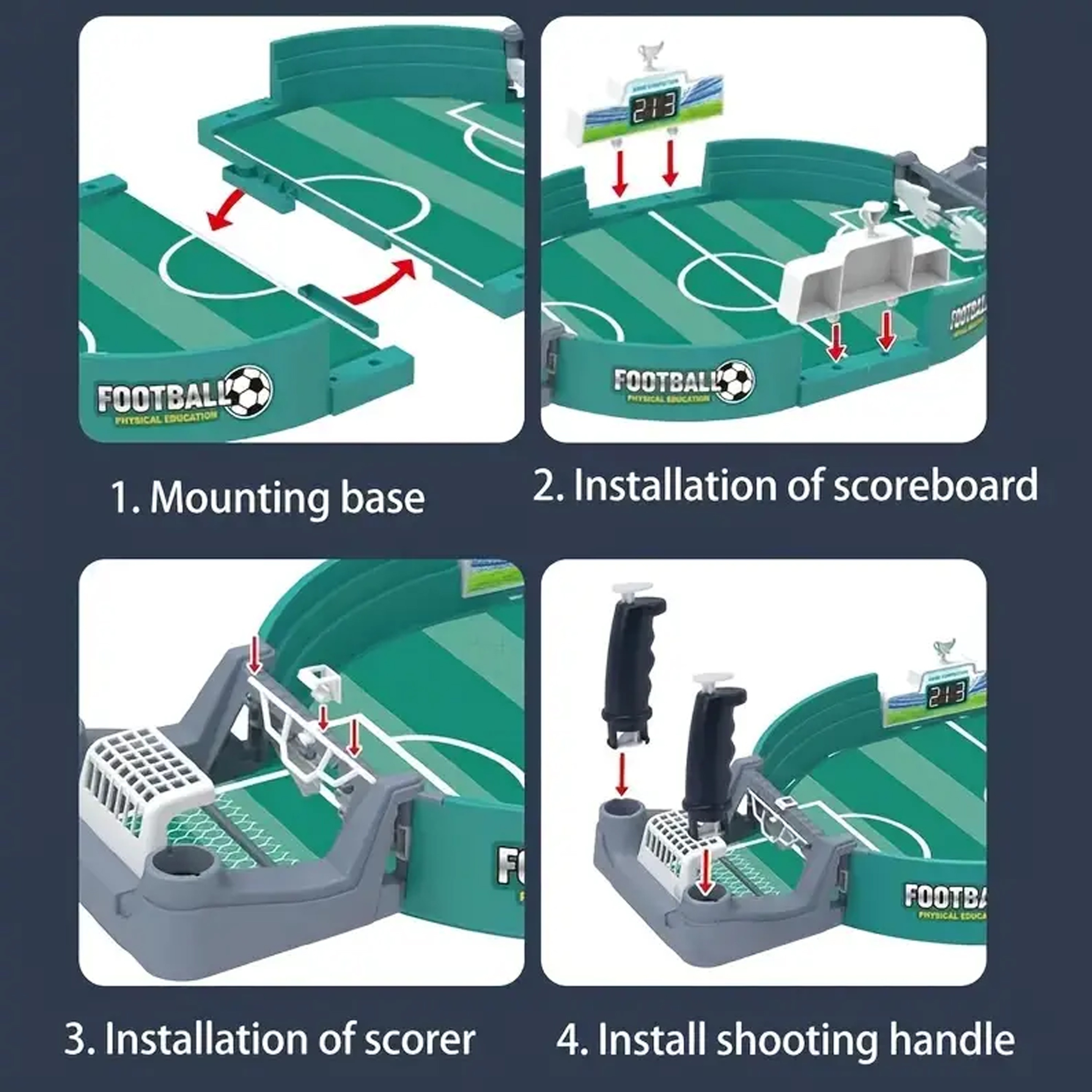 parent child interaction family childrens education table football two player table educational board game football two player game for children details 7