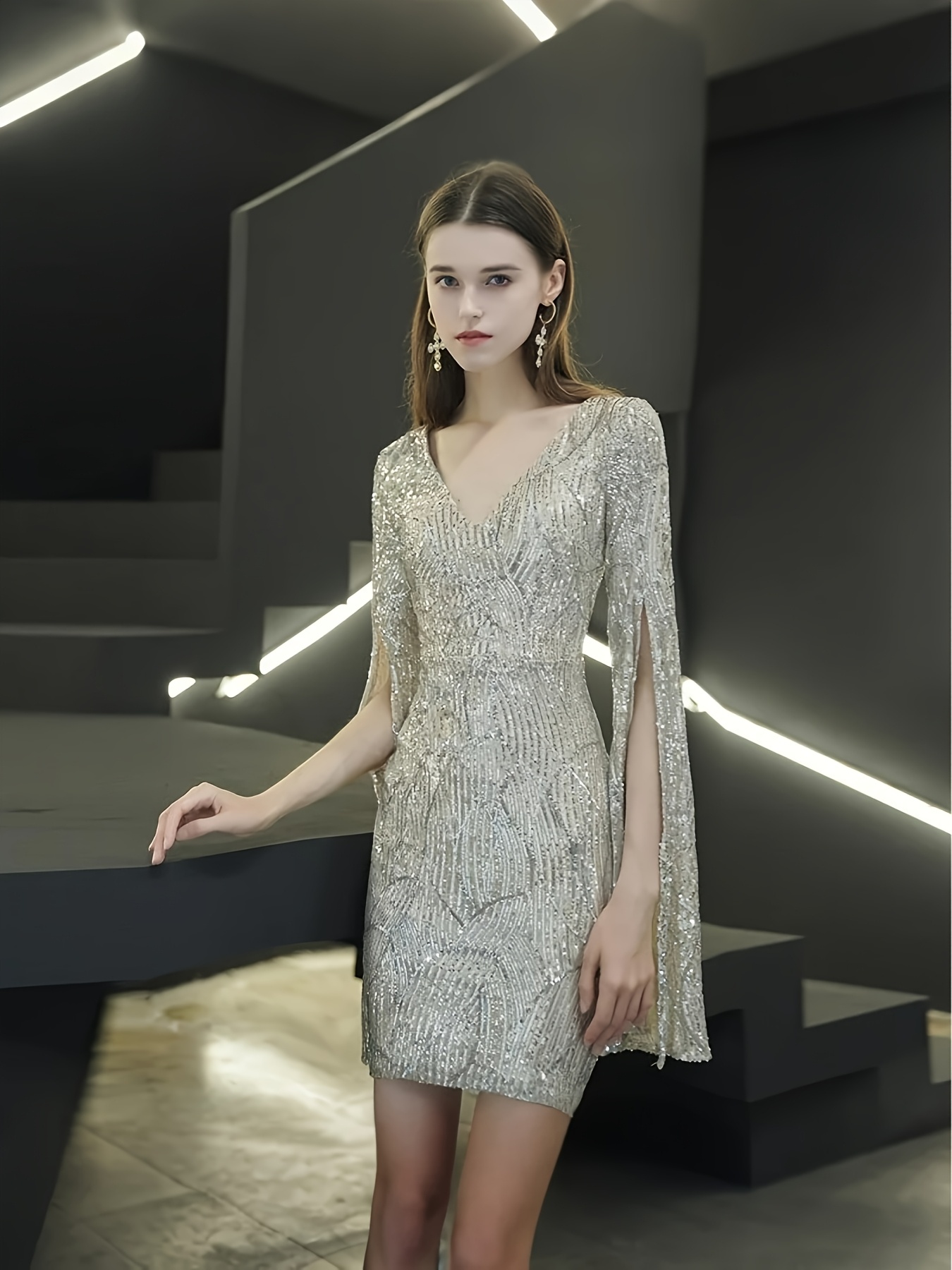 Women's Dress * Outfit, New Party Gown, 2026 Spring/Summer * Banquet Dress  for Women * Short Style * Hostess Elegant * Gown
