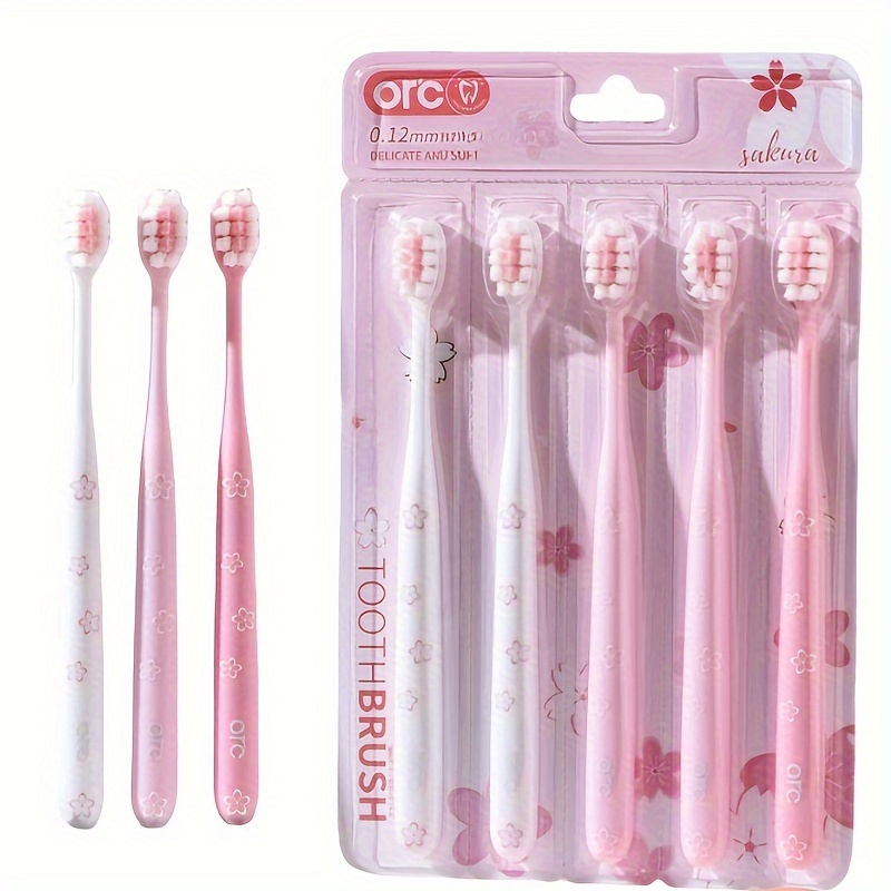 

5- Toothbrushes, Adult Set, , Toothbrushes For Use, Adult, Manual Toothbrushes