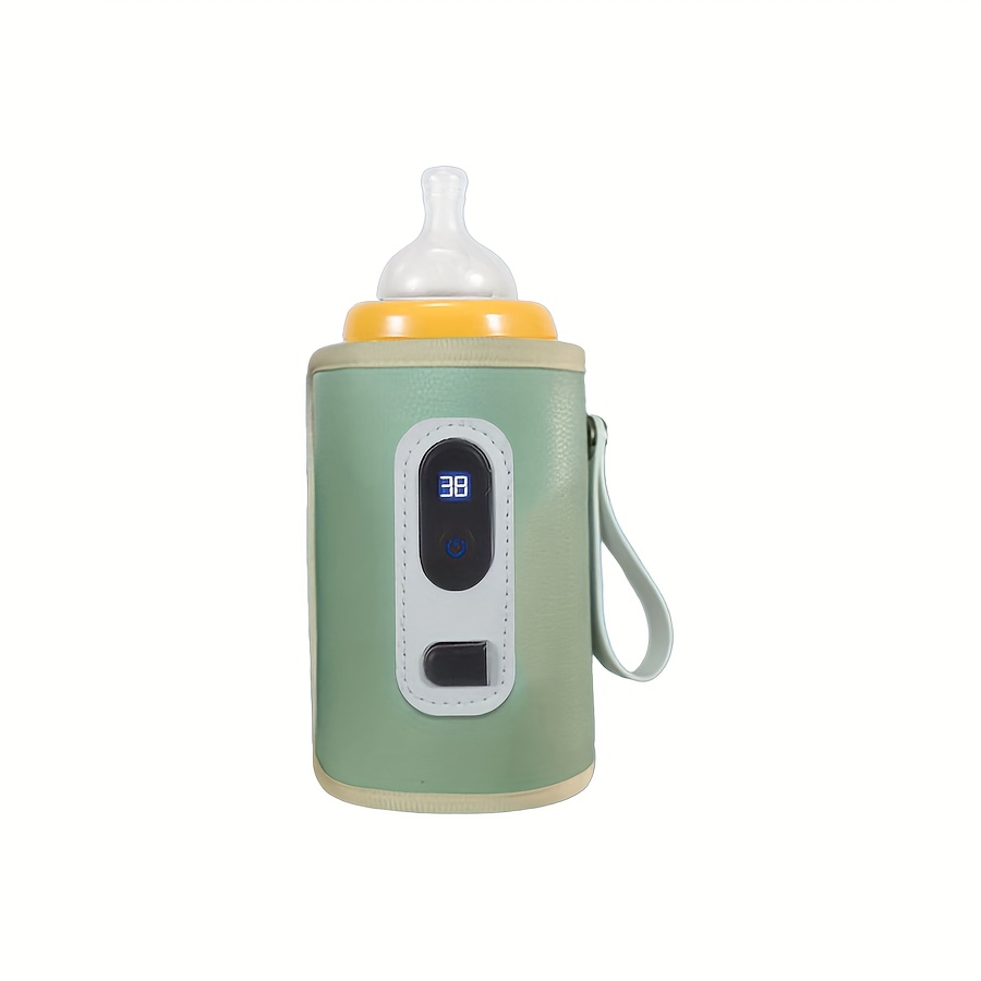 Electronic Intelligent Digital Display Insulation Device, Bottle Insulation Cover Can Keep Warm And Heat, Suitable for Various Bottles, Portable Bottle Warmer (USB Plug-In Version)