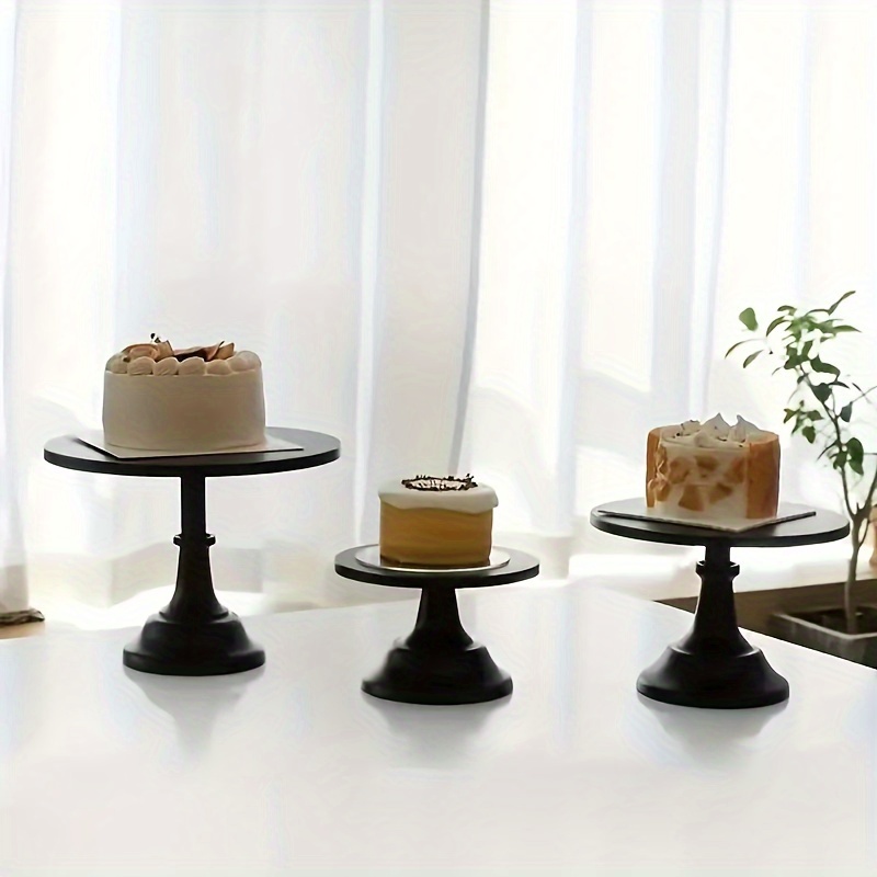 Vassoio Porta Torte In Legno - Espositore Da Tavolo Per Tè, Cornici, Menu E Artigianato - 2