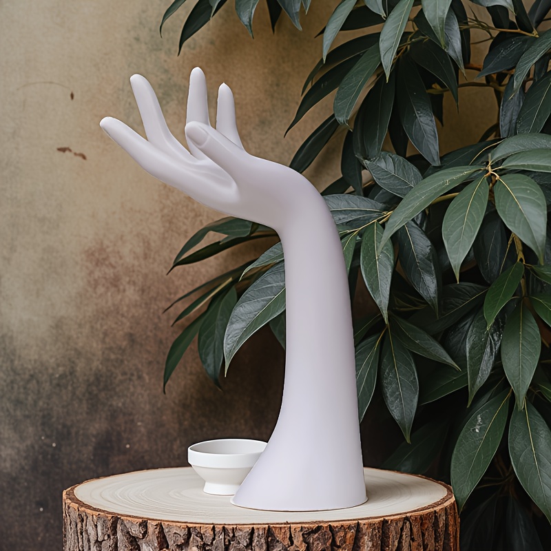 High-End Abstract Glove Jewelry Ring Display Stand
