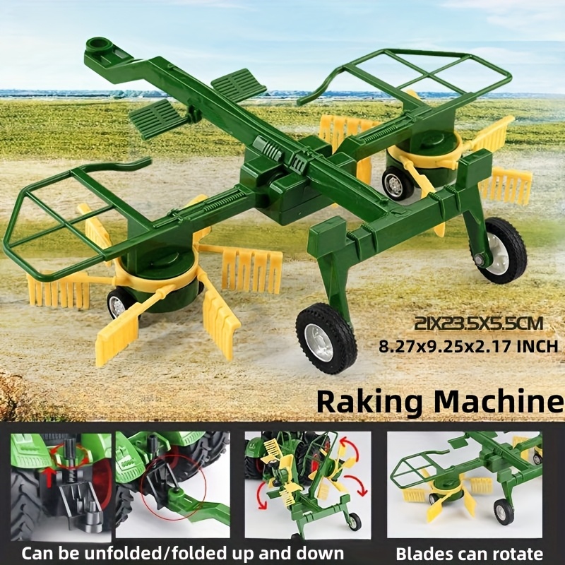 Agricultural Tractor Toy with Farming Tool