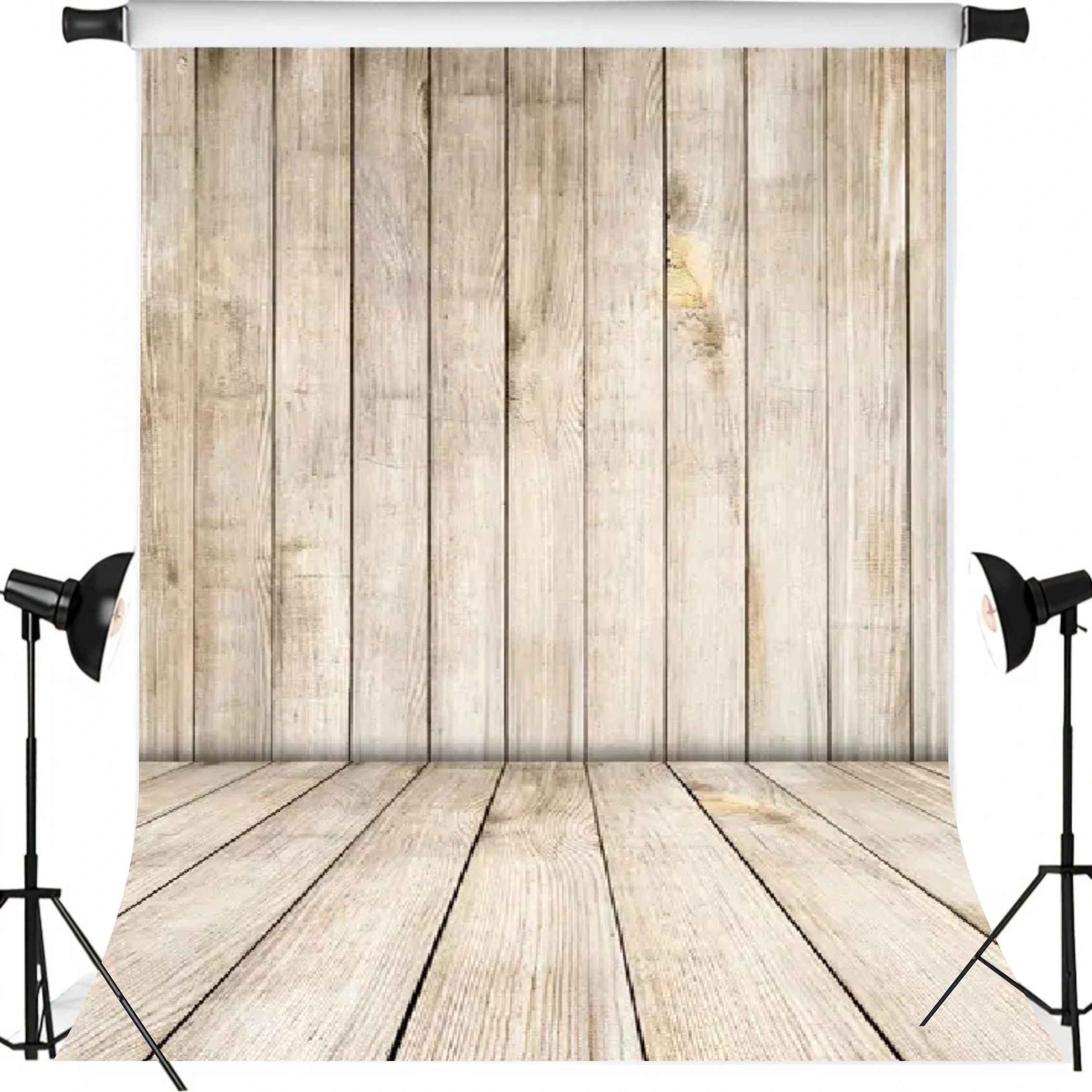 

1pc, 5*3ft/5*7ft Photography Background Cloth Wooden White Wooden Floor Figure Photography Background Photography Background Decoration Photography Background Photography Studio Props Vinyl