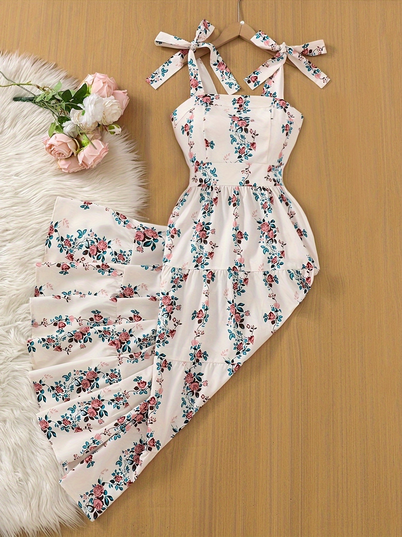 not formal dress Piper Indigo Cotton Midi Smock Dress – Finery London