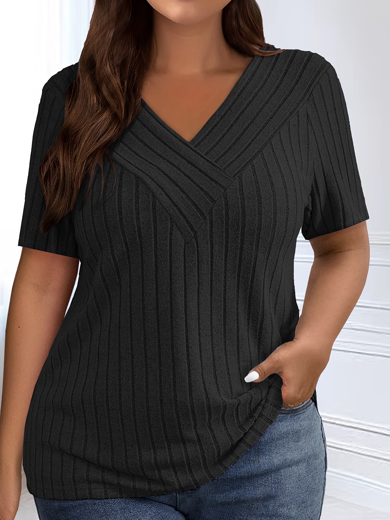 tシャツ V-NECK CROSS TOP レディース Mmoneyake V Neck Criss Cross Tops for Women Sexy Summer