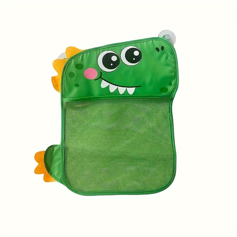 

Toy Organizer, Cartoon Duck Baby Shower Storage Mesh Bag, Bathroom Drying Hanging Bag With Suction Cups