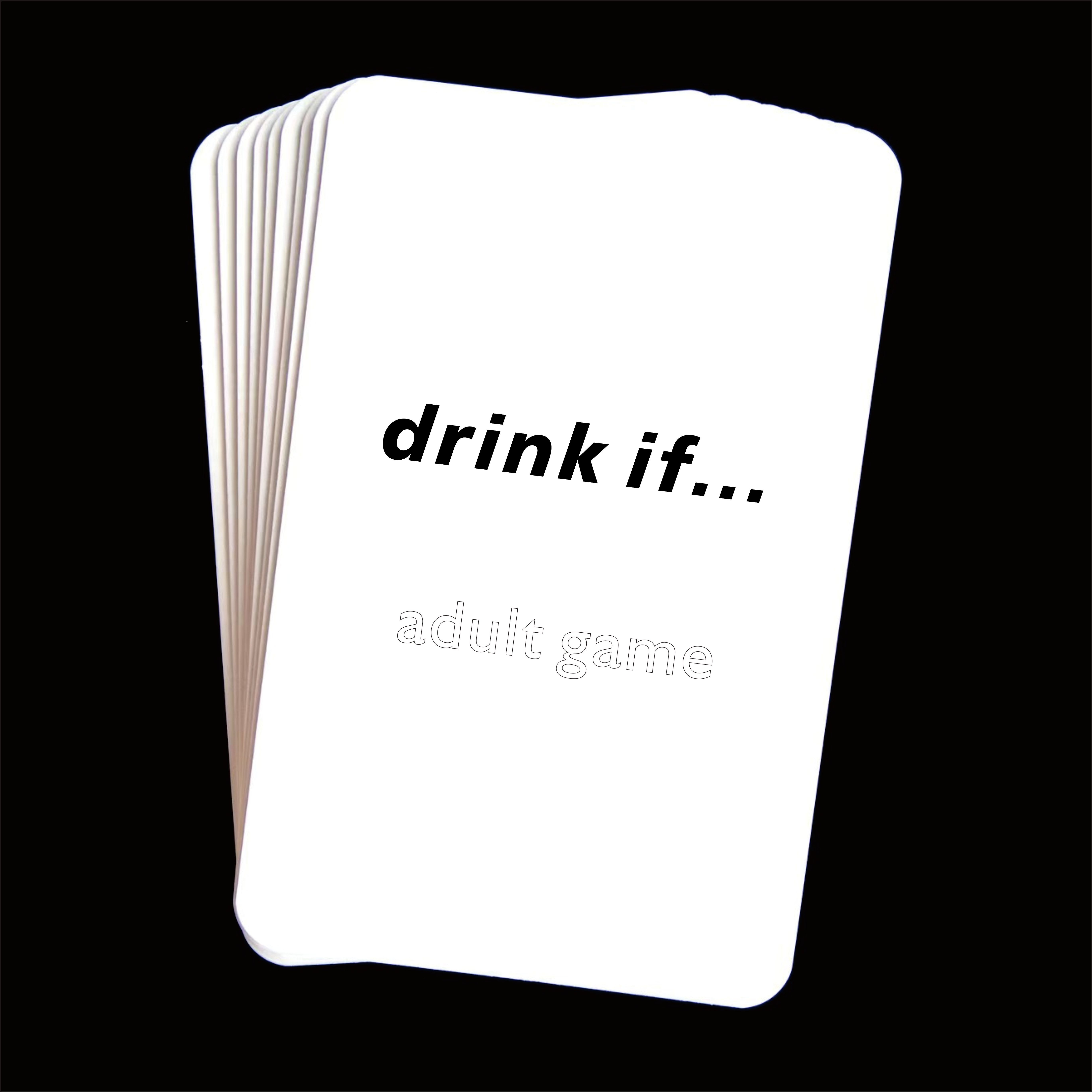 Image of Dirty Drink If Game - Bachelorette Party Drinking Card Game Suitable For Hen Nights, Bridesmaid Party Games, Parties & Girls Night Out - Fun Drinking Games For (dirty Drinks)