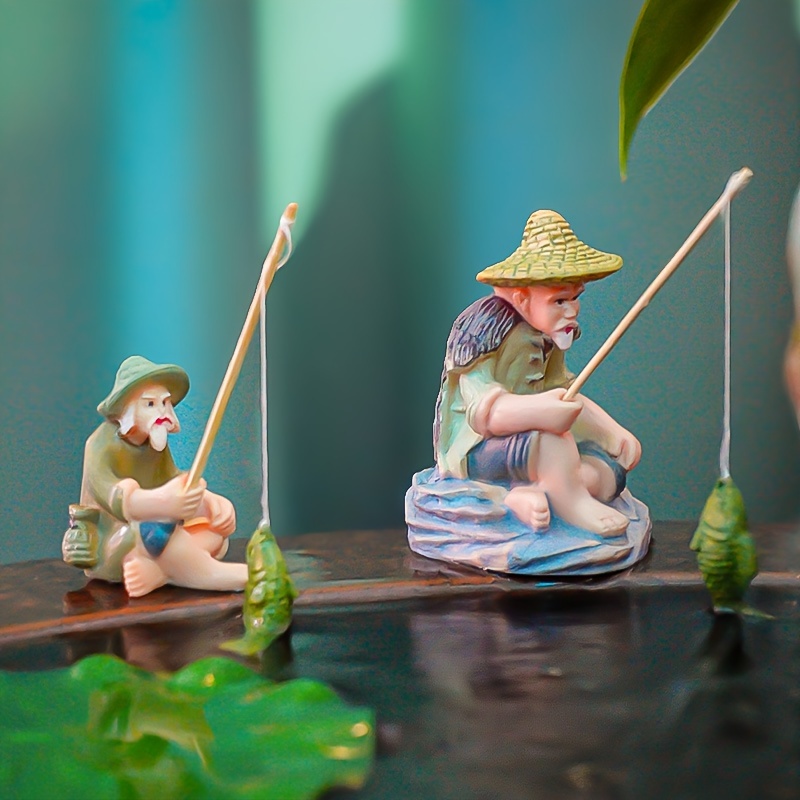fisherman figurine sold on Temu United States