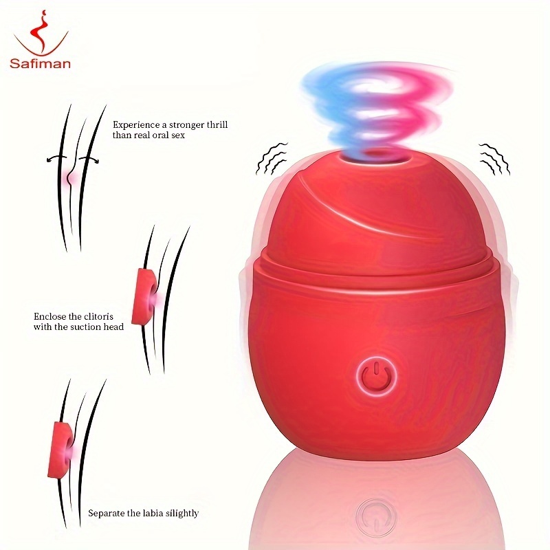 plus one rose arouser toy MEA – Silent clitoral suction toy main image 1