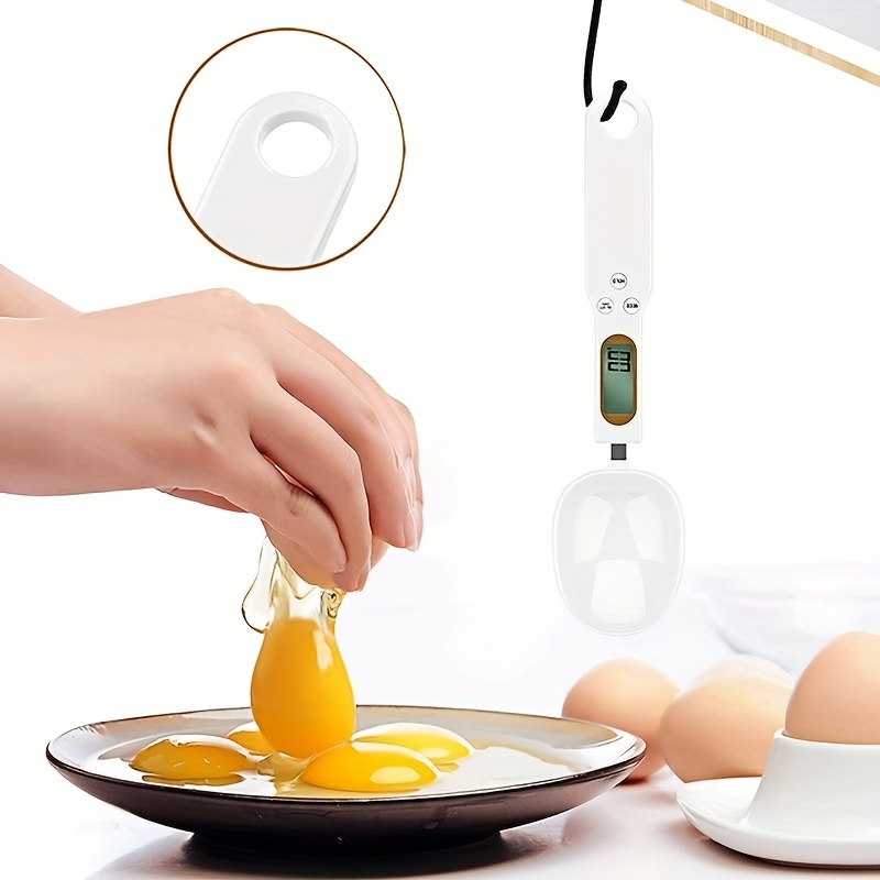 Cuchara de Báscula de Cocina Digital Kolzp - Pantalla LCD, Precisión de 0.1G-500G, Alimentada por Batería, para Herramientas de Detallado Automotriz, Ideal para Cocinar, Hornear y Control de Porciones. Regalos para Navidad y Acción de Gracias - Imagen 4