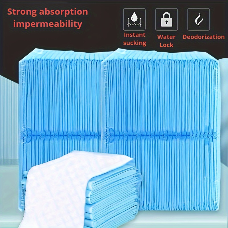 

100/50/40/20pcs Pet Thickened Urine Pads Highly Absorbent Disposable Urine Pads Leak-proof Urine Not Wet Diapers Dog Cat Training Pads Dog Training Urine Pads Toilet Training Pads