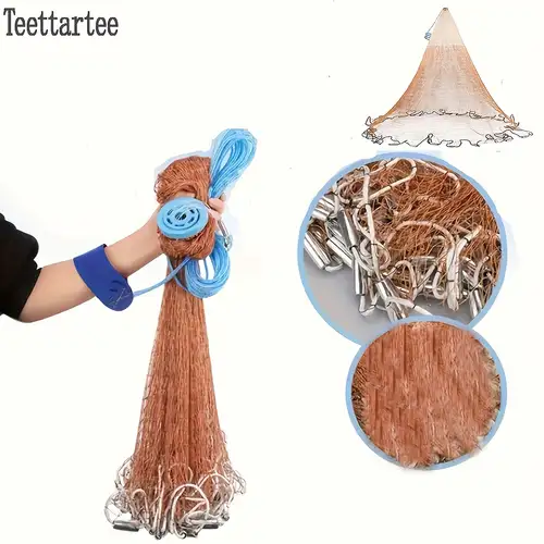 disc fishing net SOVIEN 1.2-3.6 M Radius Beginners Hand Throw Cast Nets with Disc, Tire Line Spin Network Bait Fish for Lakes Rivers Shoal(Radius 1.8m/5.9ft) : Sports & Outdoors making it easy to transport and set up wherever you go Upgraded American Hand Cast Net