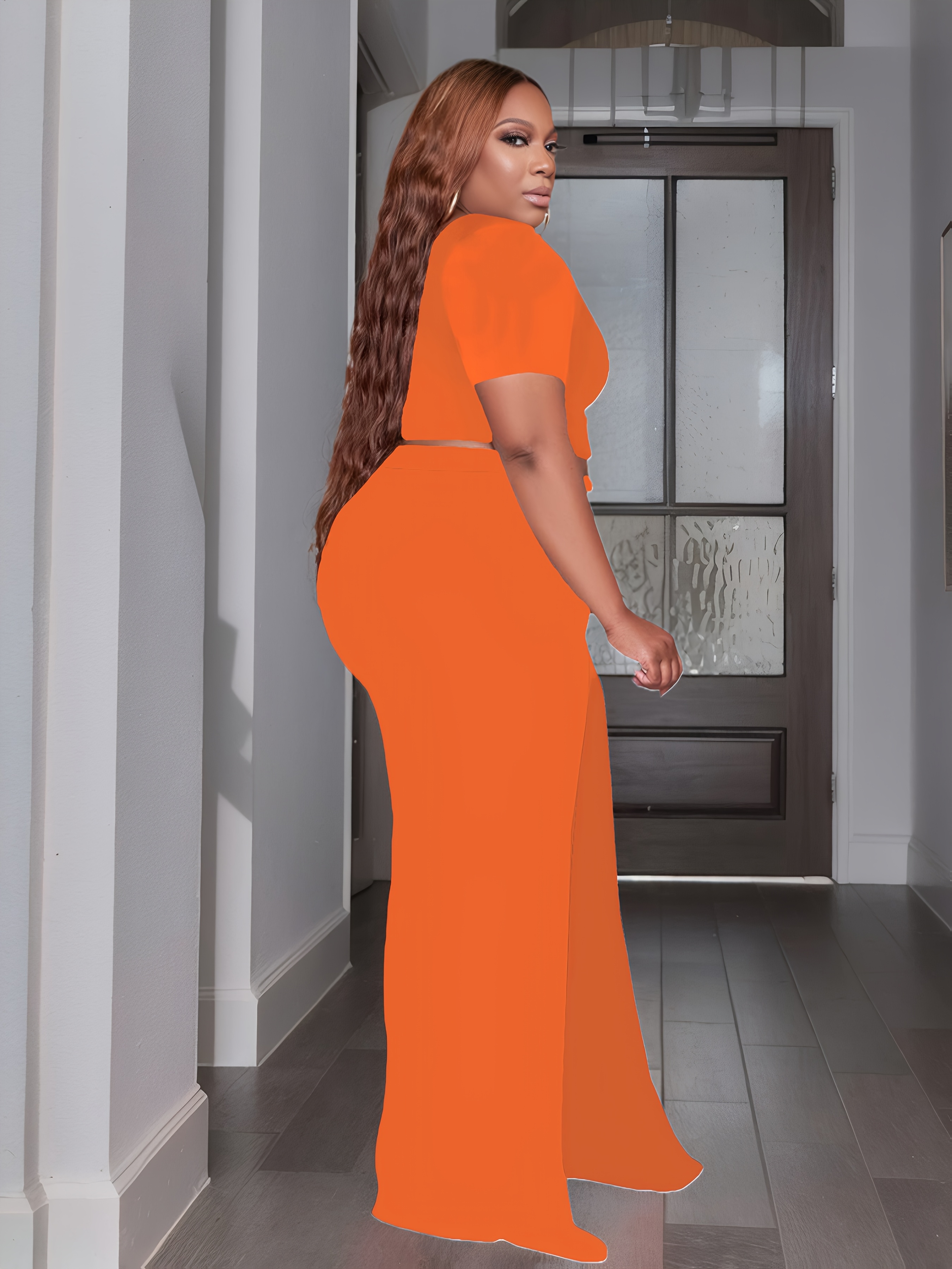 womens plus size two piece outfits sweatsuits sets sexy Temu