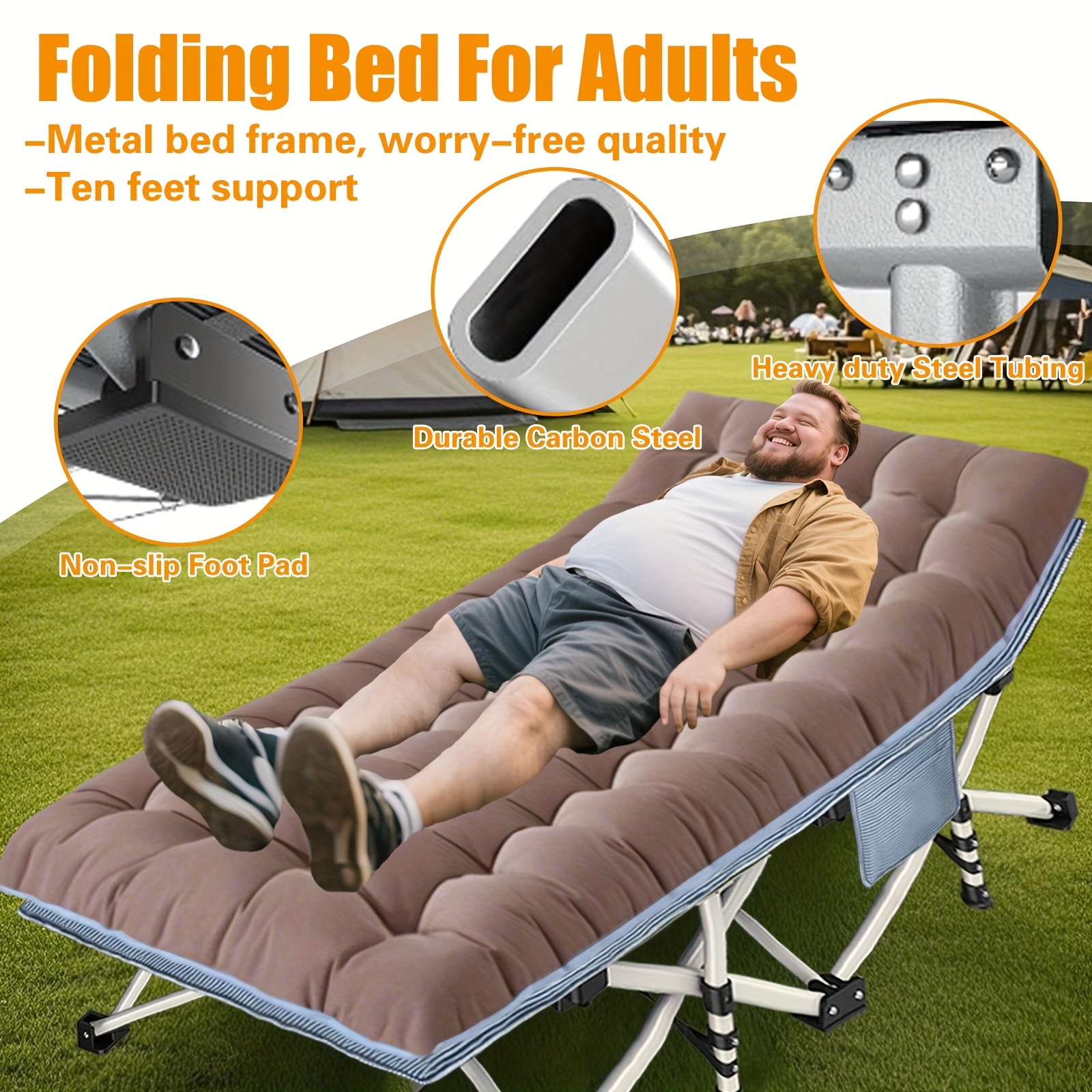 foldable cot bed