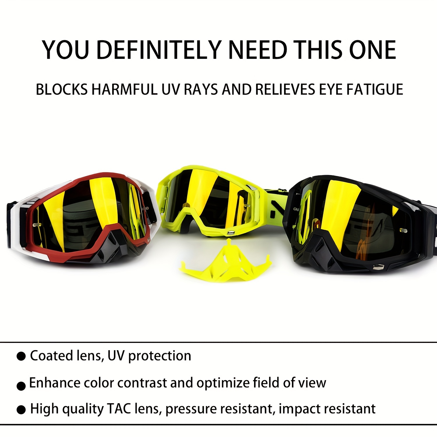 Nafeib Motocross Glasses Motorcycle Sunglasses Man Mtb Atv Outdoors Mask  Windproof Protection Cycling Racing Off Road Goggles - Automotive - Temu  United Kingdom