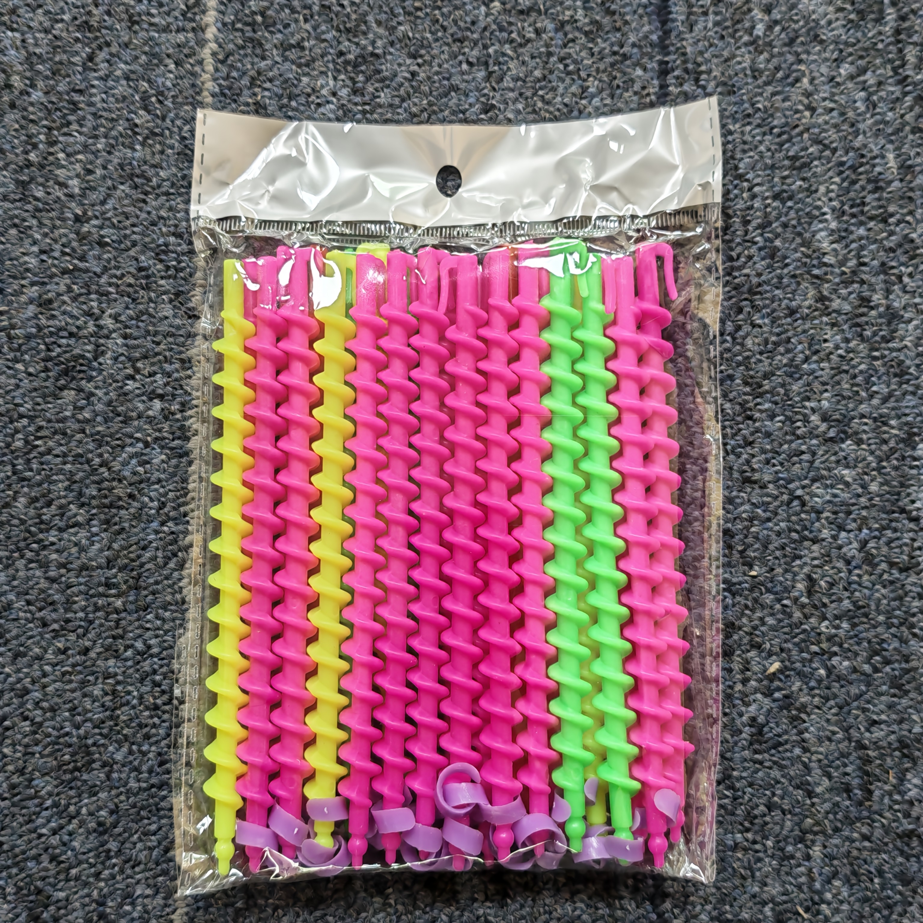 TEMU Ensemble de bigoudis 22/26 pièces, boucles d'cheveux , couleur aléatoire