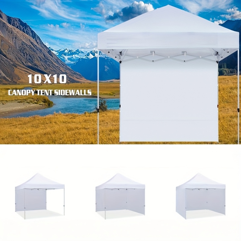 instant canopy tent side wall suitable for 10x10   up awning outdoor camping party and travel universal side wall   only not including canopy tent