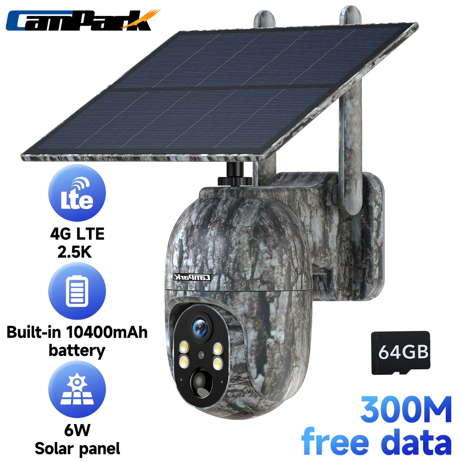 Security Cameras Wireless Outdoor GENBOLT 3G/4G LTE Cellular Solar