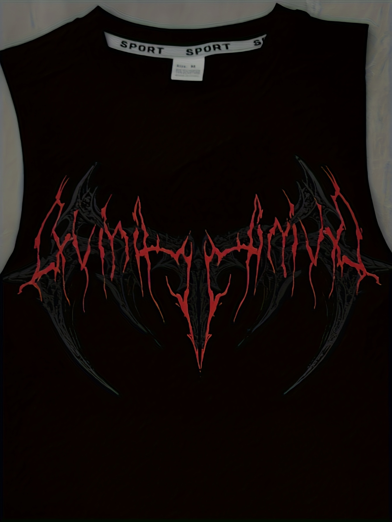 breathedivinity mens sleeveless muscle shirt high stretch quick dry athletic top with back chest muscle print gym running   breathable workout shirt for men ideal for fitness training casual wear gym apparel Product details 12