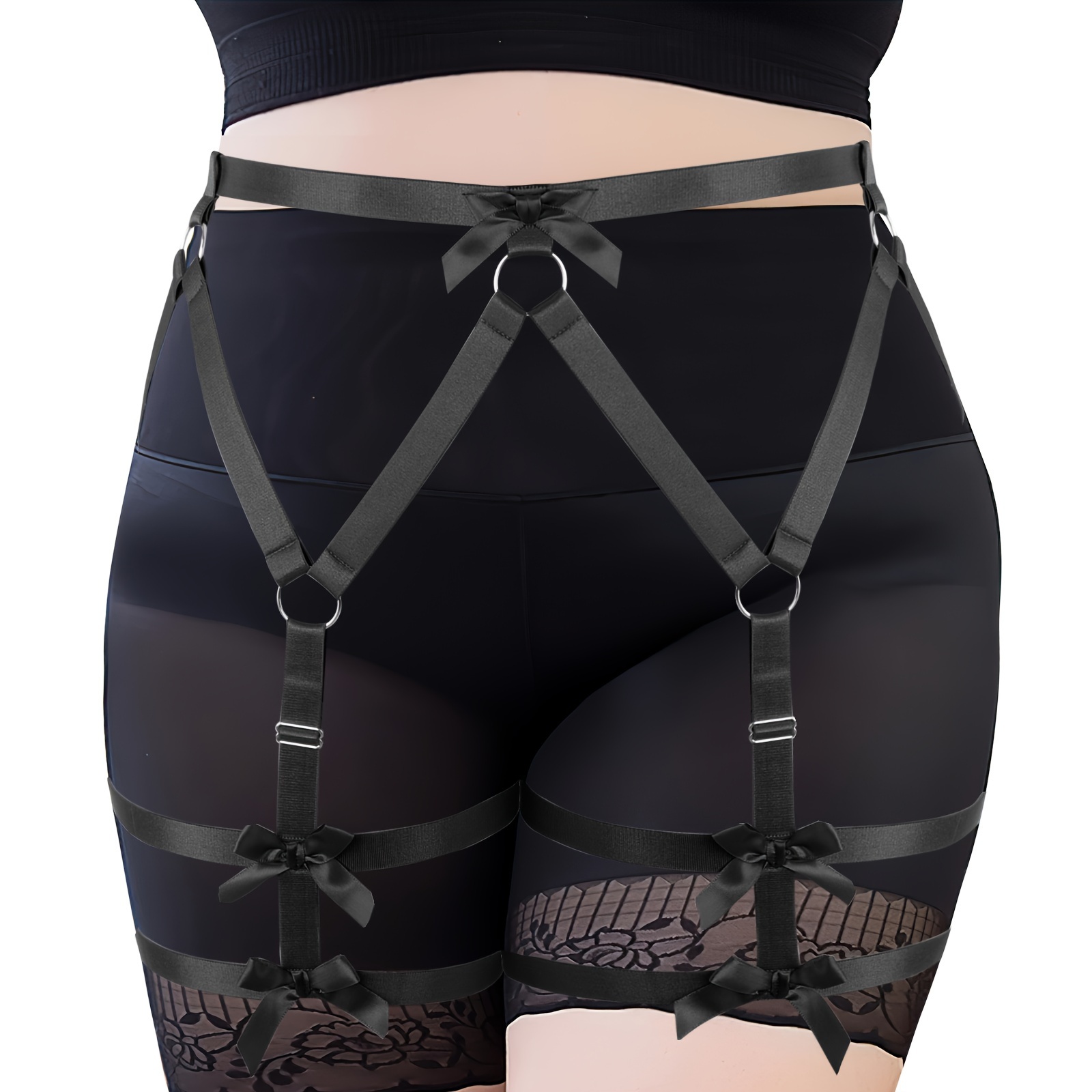 Plus size leg harness hotsell