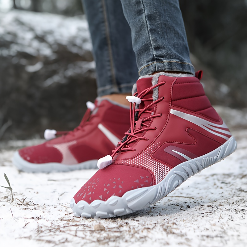 Women's Outdoor Wide Head Snow Boots, Warm Winter Shoes