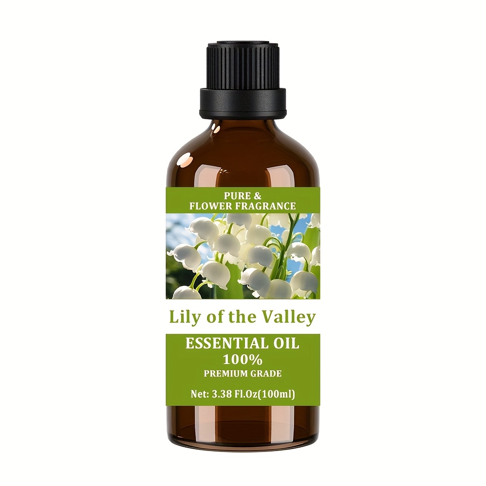 Lily Of The Bell Essential Oil - Pure, , Oil - Floral Fragrance, Moisturizing - Suitable For Yoga, Meditation, And Bathing - Men And Women