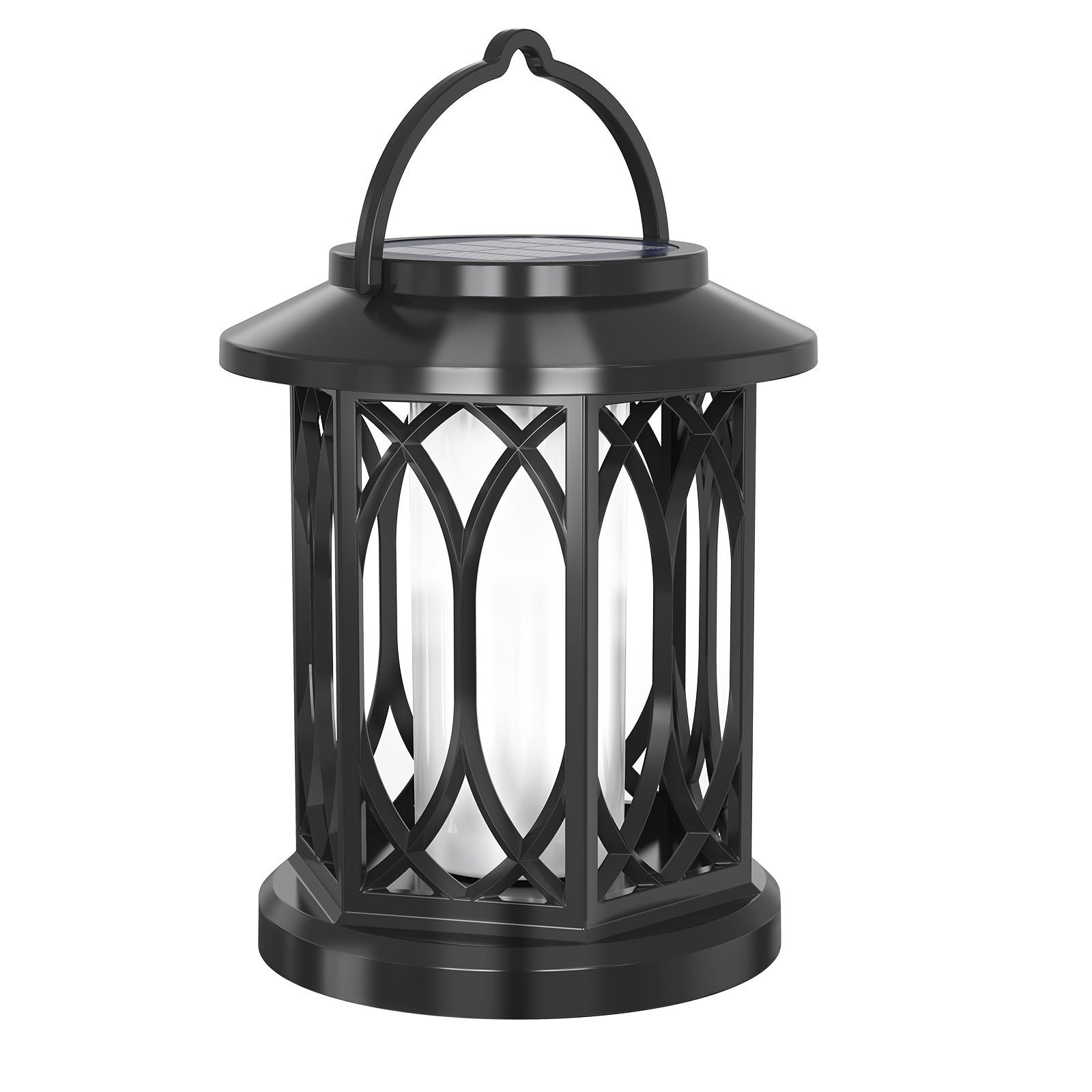 TEMU Solar Lights With Flickering Flame, Hanging Solar Lantern Outdoor Lighting, Flickering Flame Lantern Outdoor Lighting, Outdoor Lights For Yard
