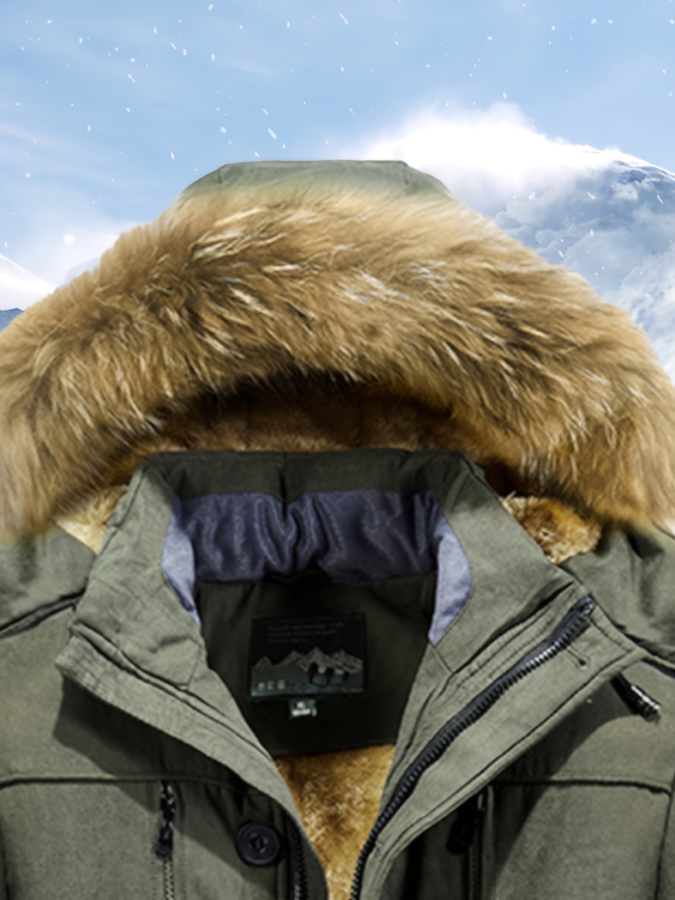 S fur hooded jacket theredthread THEREDTHREAD S fur jacket short