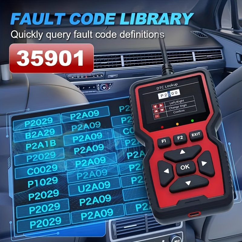 2024 Obd2 Car Scanner Professional Diagnostic Code Temu