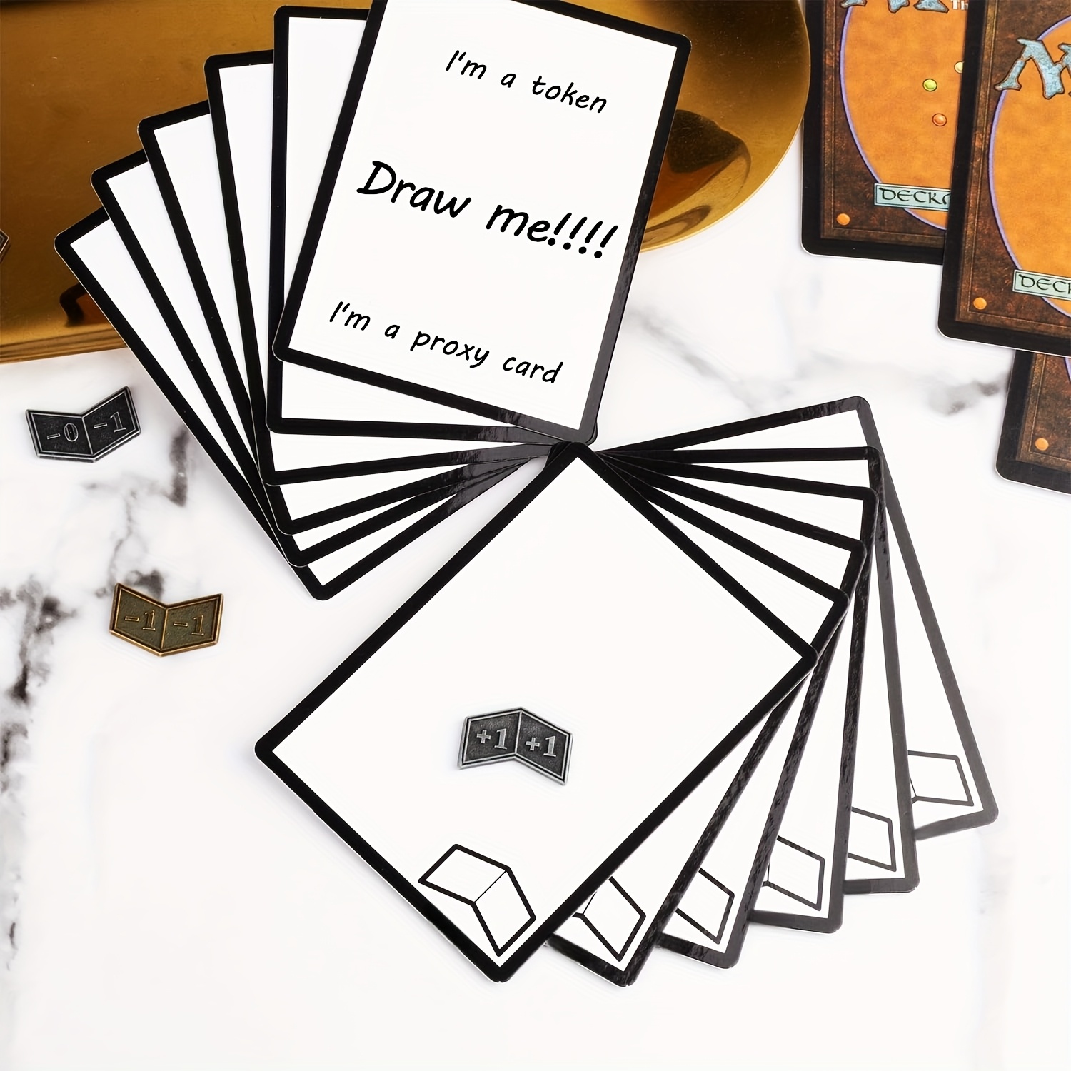 dry erase token cards mtg Dry Erase MTG Tokens main image 0