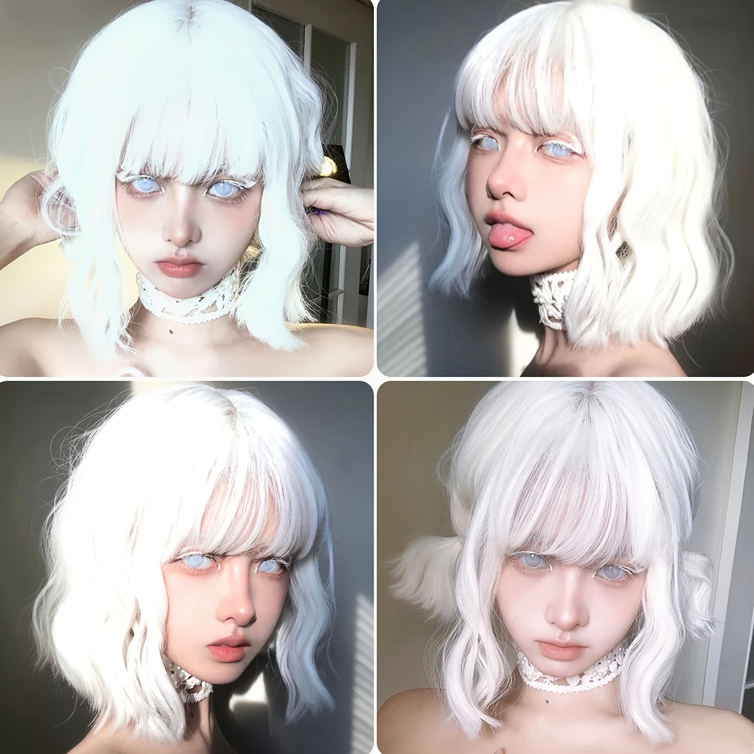 ReFa PERFECT BANGS ホワイト Outre Perfect Hairline Salon Styled Bangs 13X6 Lace Frontal