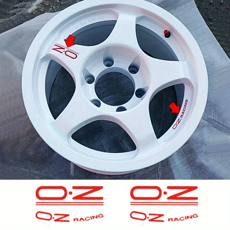 

Oz Racing Wheel Stickers - Self-adhesive Vinyl Decals For Car Enthusiasts