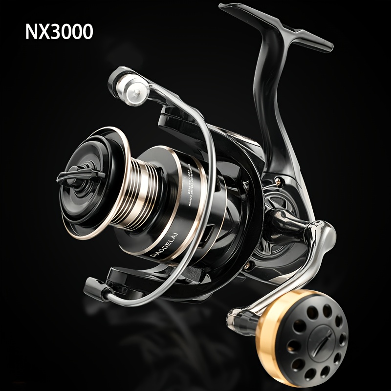 Image of 1 Professional Fishing Reel | Aluminum Alloy And Stainless Steel, , , For Ice, Coarse, Rock, Saltwater, And Lure Fishing